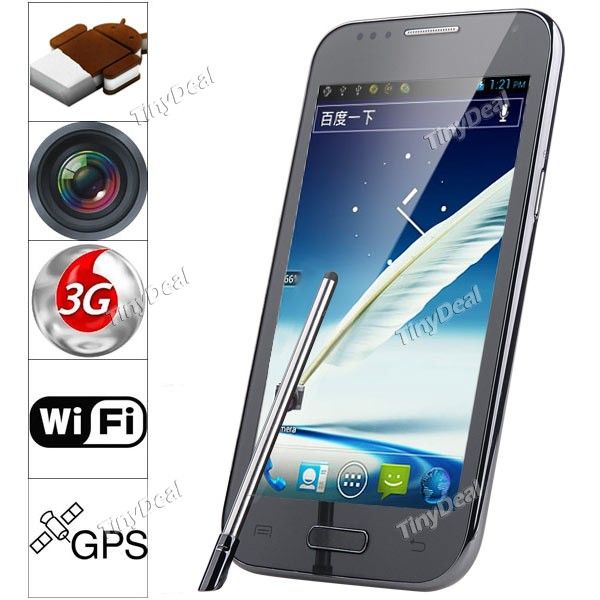 (TINJI) 5,0 "capacitiva Touch 2 SIM Android 4.0 OS MTK6577 D