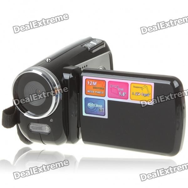 1.3MP CMOS Filmadora Digital w / 4X Zoom Digital / AV-Out /